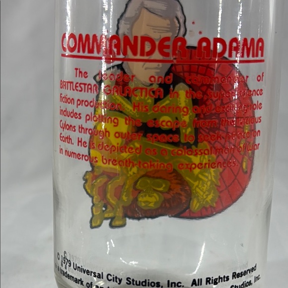 Battlestar Galactica Collectible Glass - Picture 4 of 5